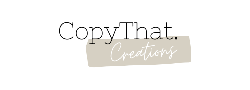 CopyThat Creations logo